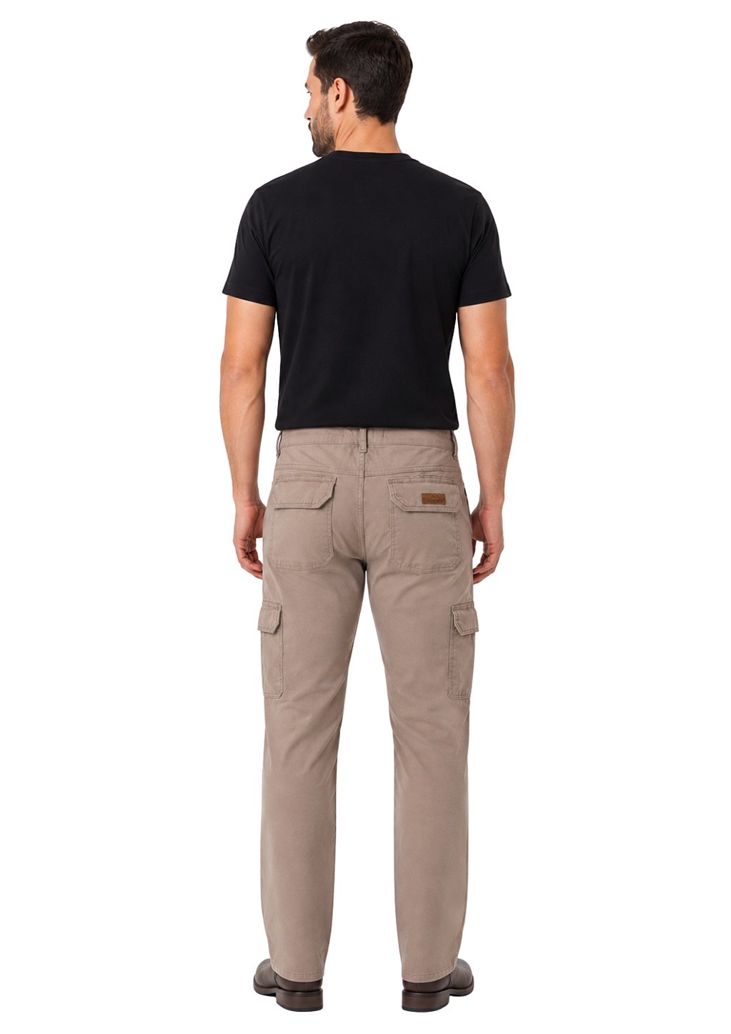 Calça Cargo Masculina Sarja Estanciero