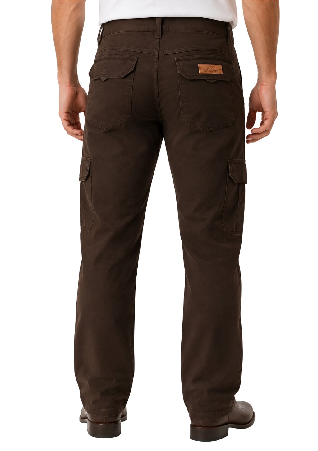 Calça Cargo Masculina Sarja Estanciero