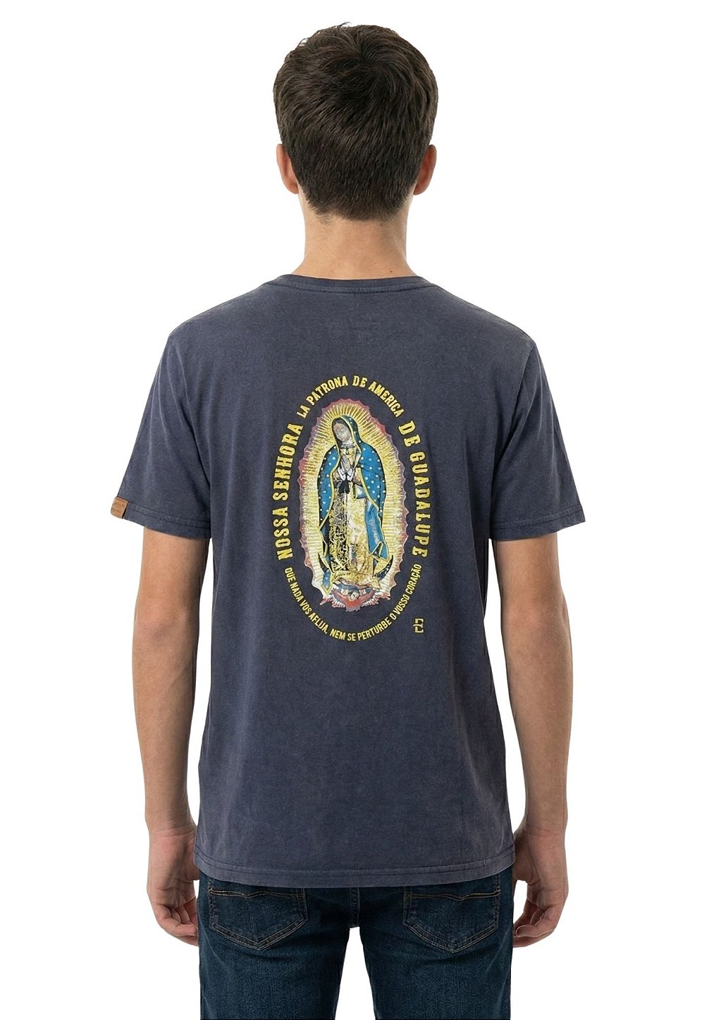 Camiseta Juvenil Unissex Estanciero Nossa Senhora Guadalupe
