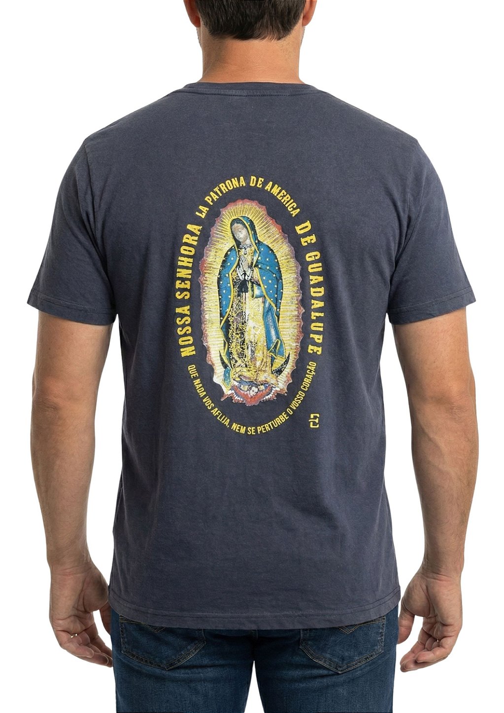 Camiseta Masculina Estanciero Nossa Senhora Guadalupe