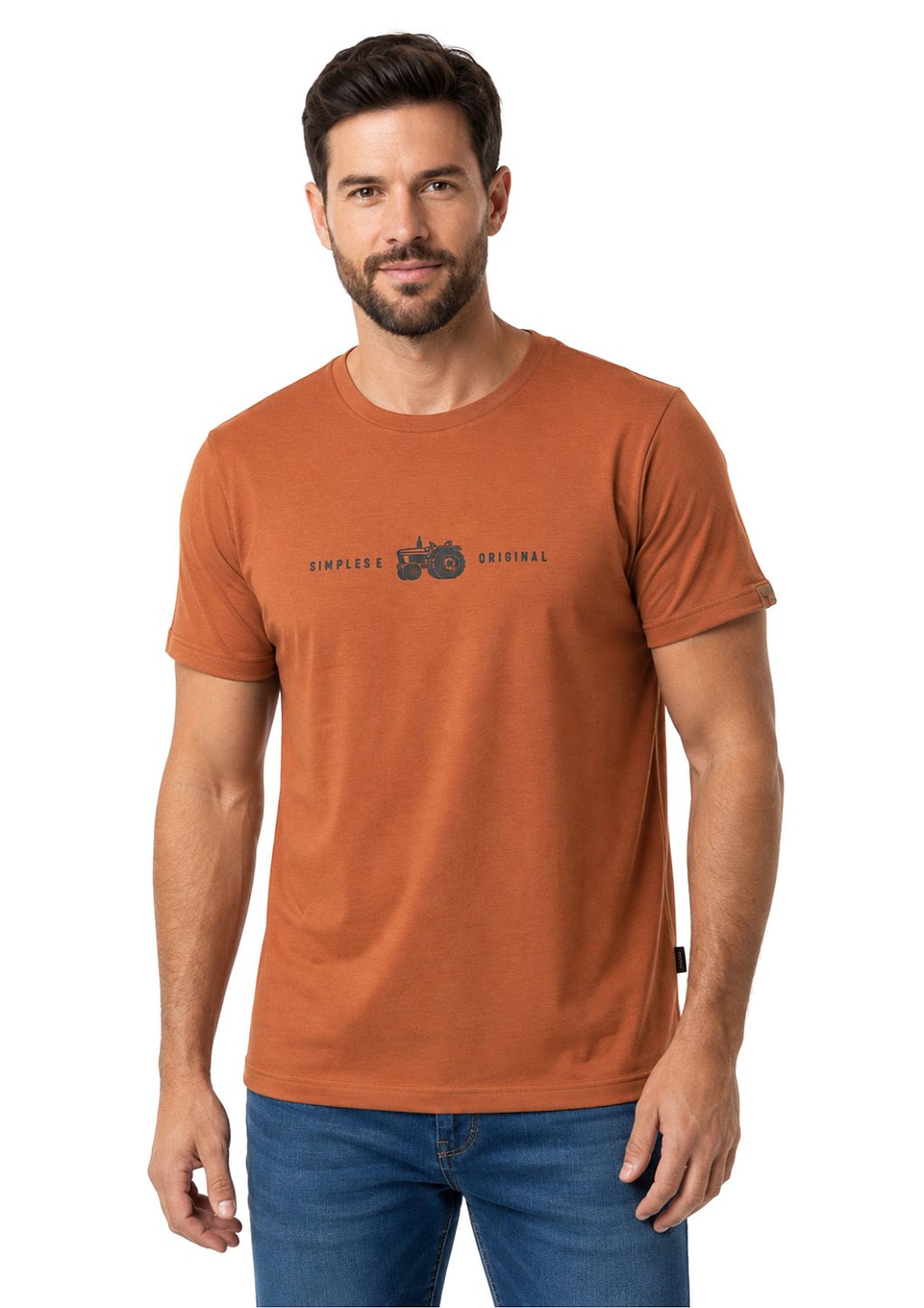 Camiseta Masculina Estanciero Simples E Original