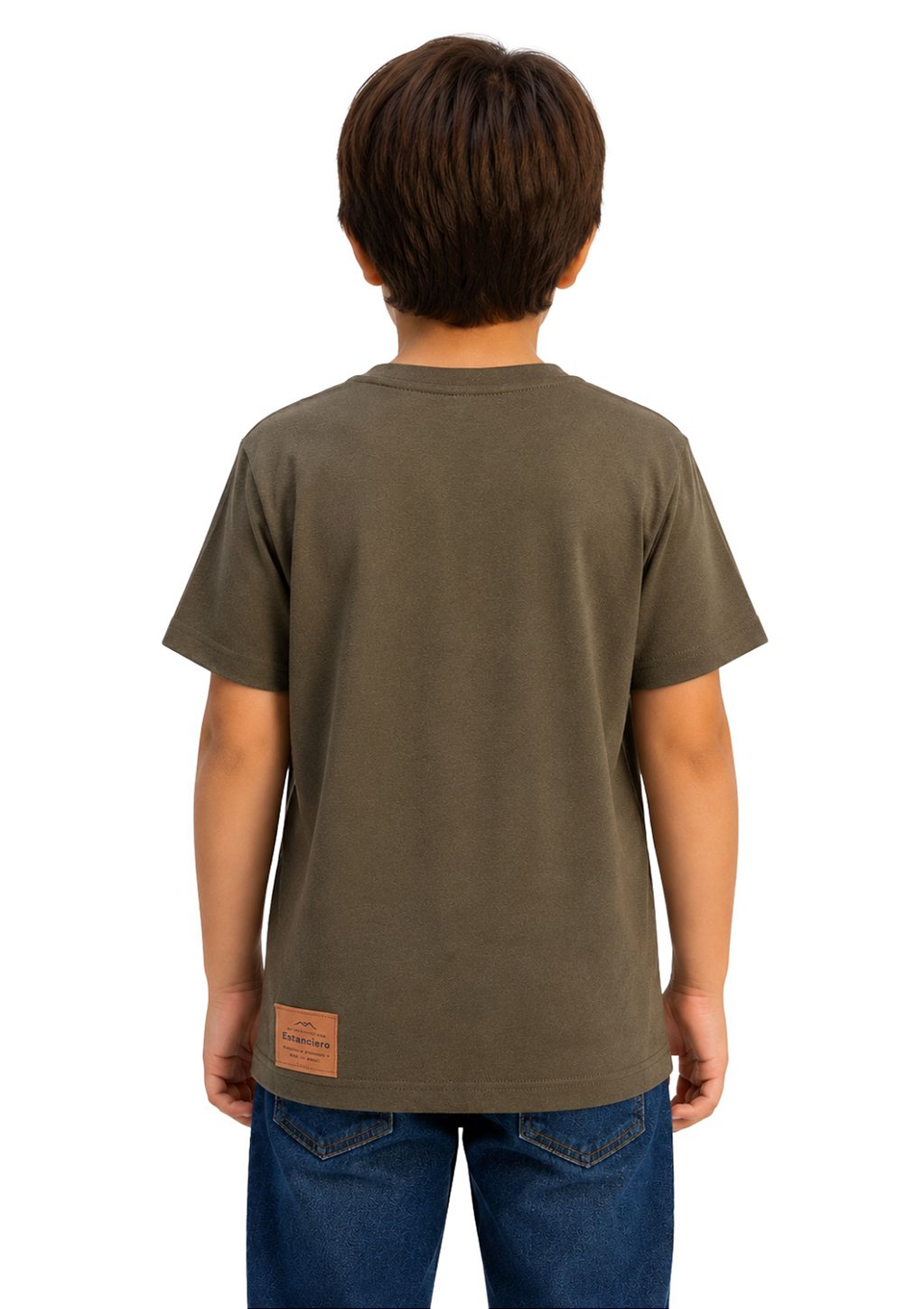 Camiseta Infantil Masculina Estanciero Cavalos No Rio