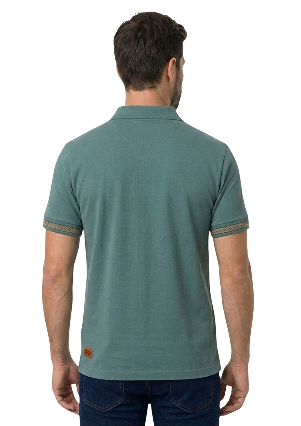 Polo Masculina Estanciero Com Guarda Pampa