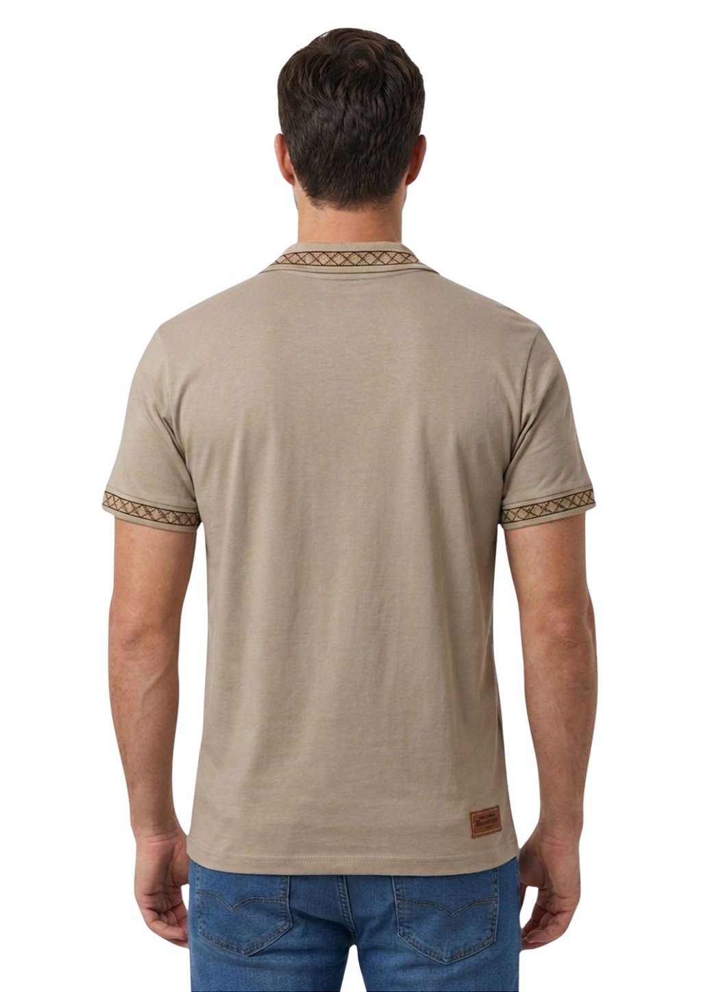 Polo Masculina Estanciero Com Guarda Pampa