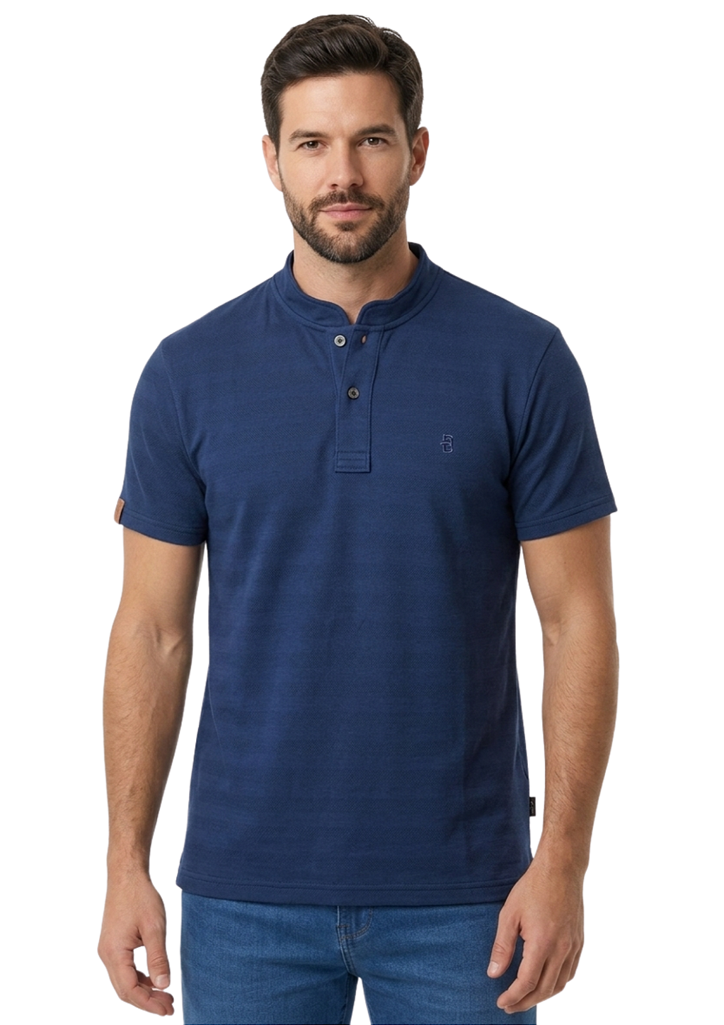Camisa Polo Masculina Estanciero Gola Portuguesa Malha Piquet Premium Comfort