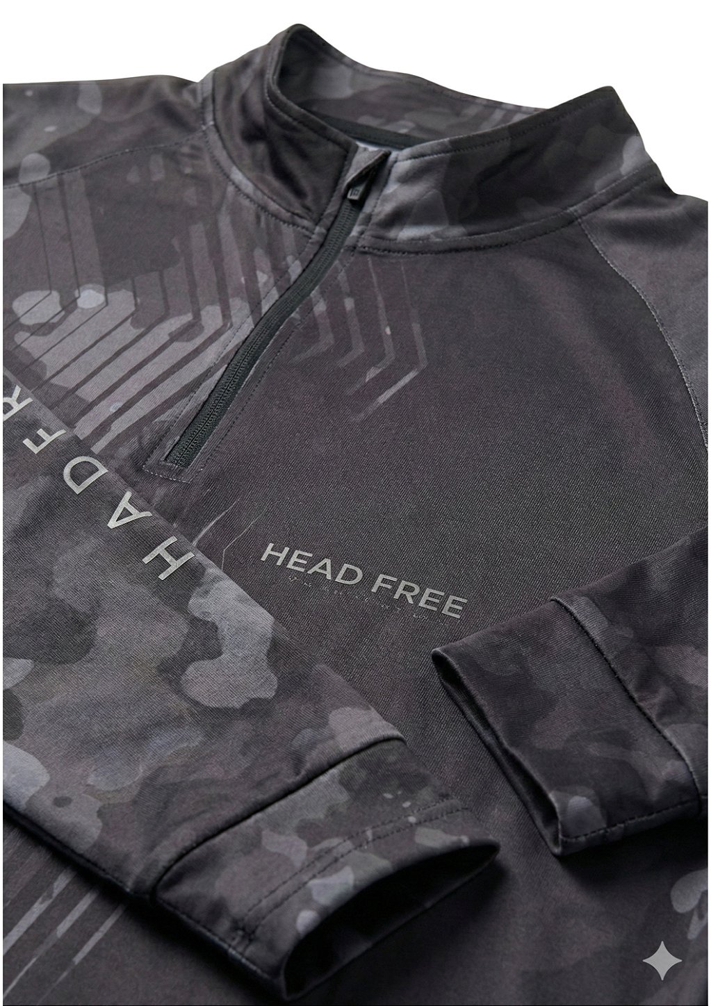 Camiseta manga longa estampada proteção uv head free
