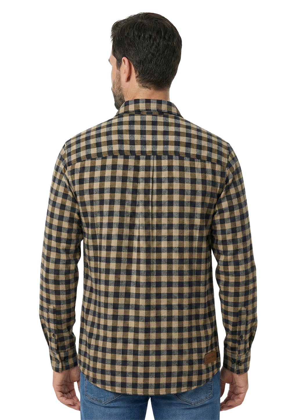 Camisa Flanela Masculina Estanciero Com Bolso