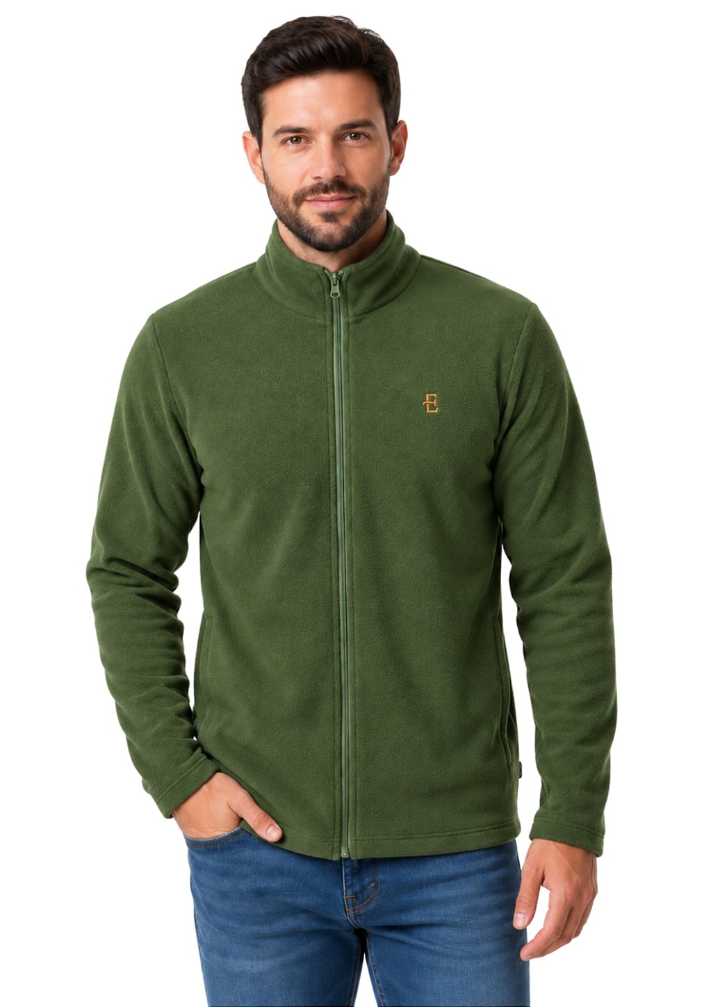 Jaqueta Microsoft Fleece Masculina Estanciero