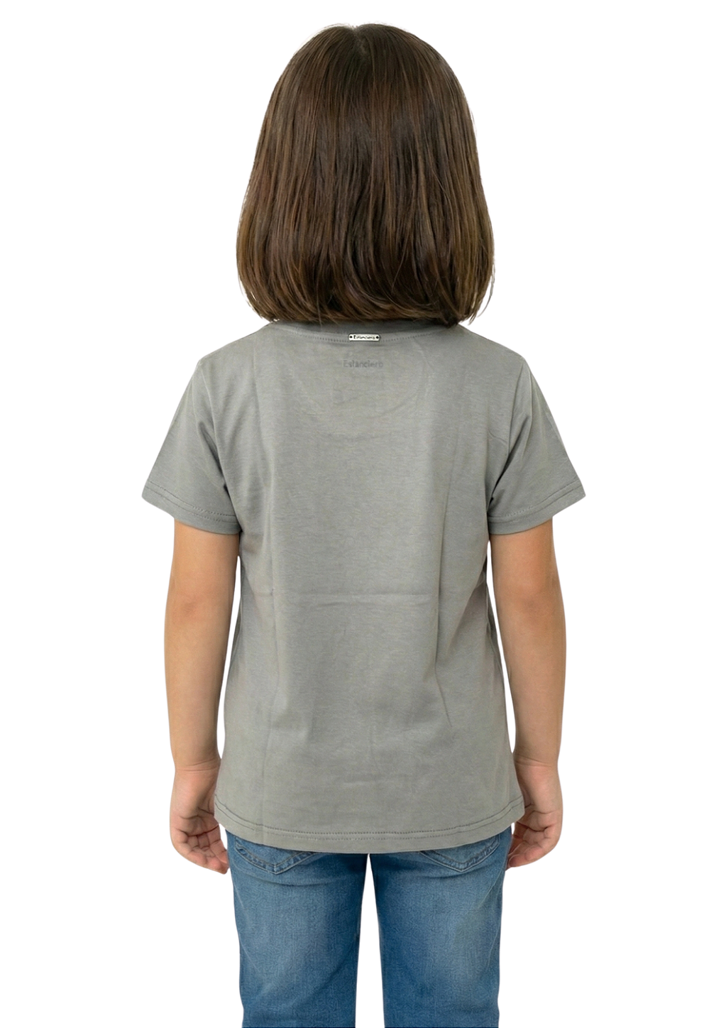 Camiseta Infantil Oversized Feminina Estanciera Prova de Tambor