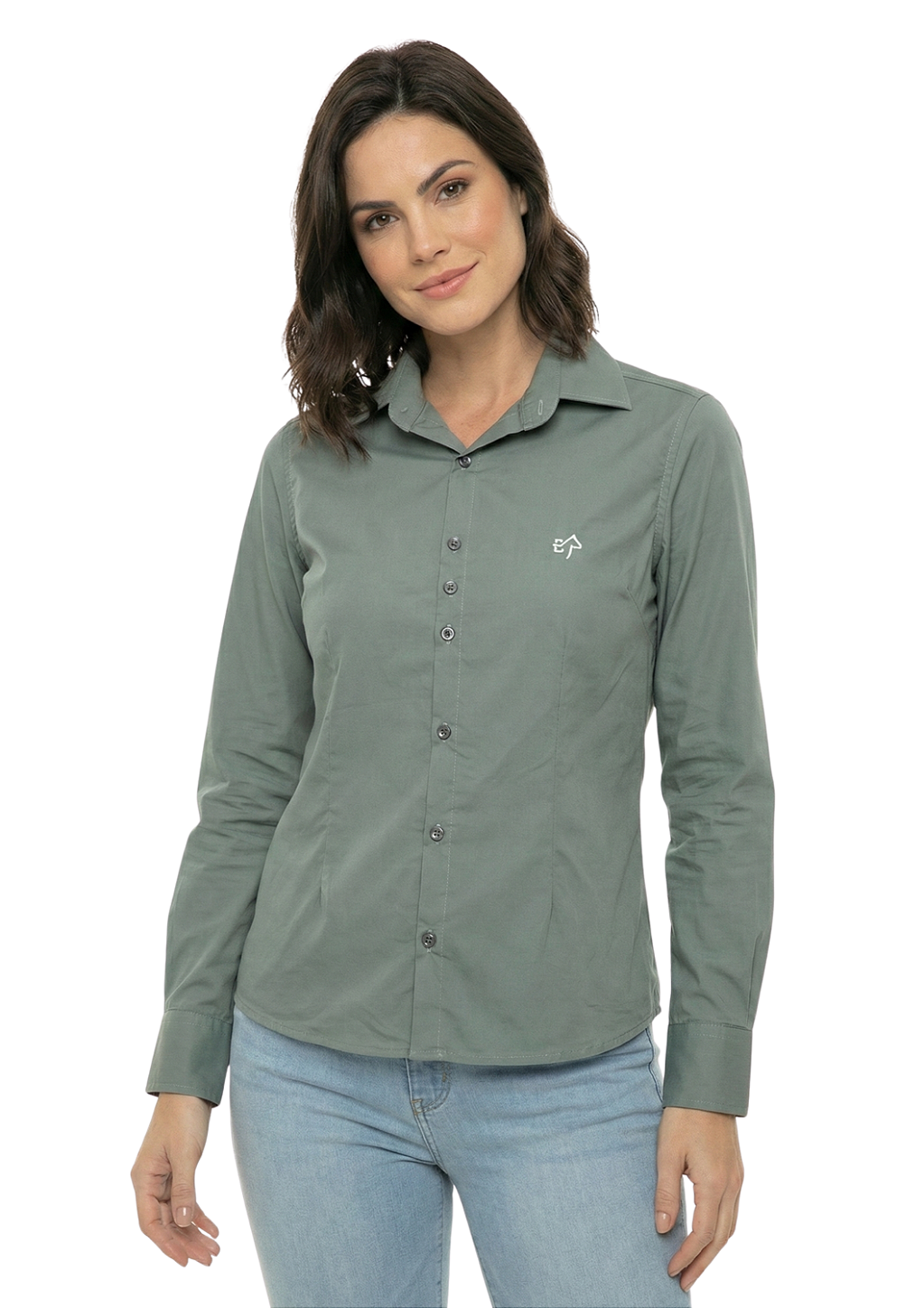 Camisete Feminina Tricoline Liara Stretch Estanciero