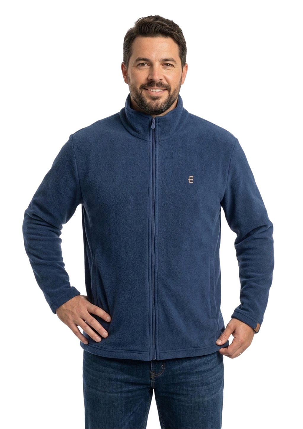Jaqueta Microsoft Fleece Plus Size Masculina Estanciero