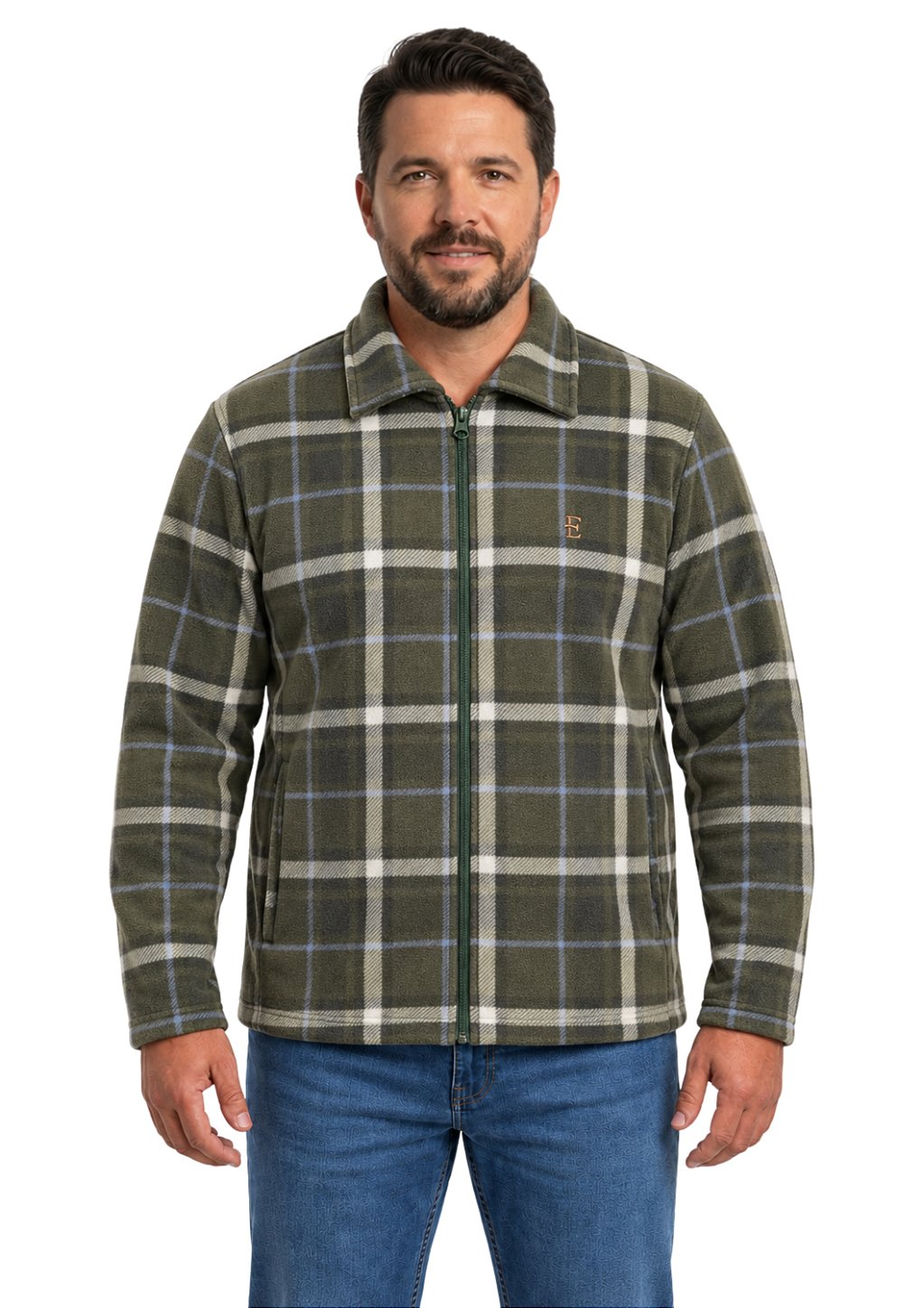 Jaqueta Sherpa Forrada Plus Size Masculina Estanciero