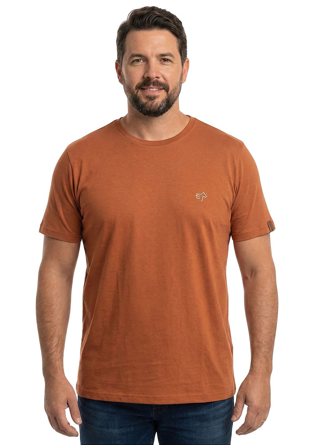 Camiseta Básica Plus Size Masculina Estanciero