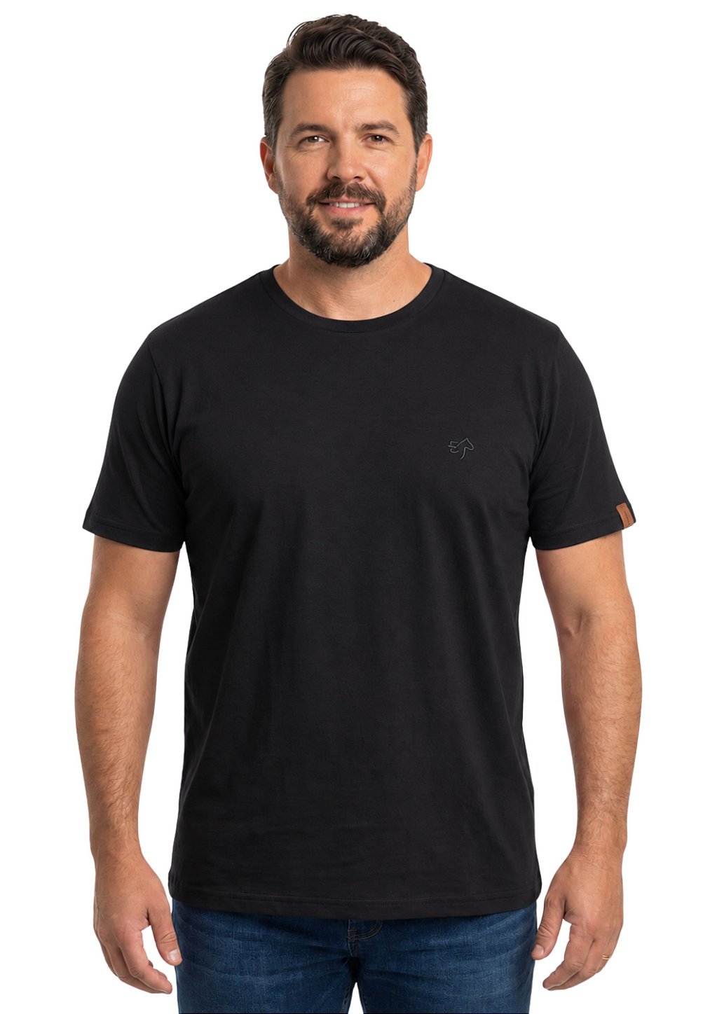 Camiseta Básica Plus Size Masculina Estanciero