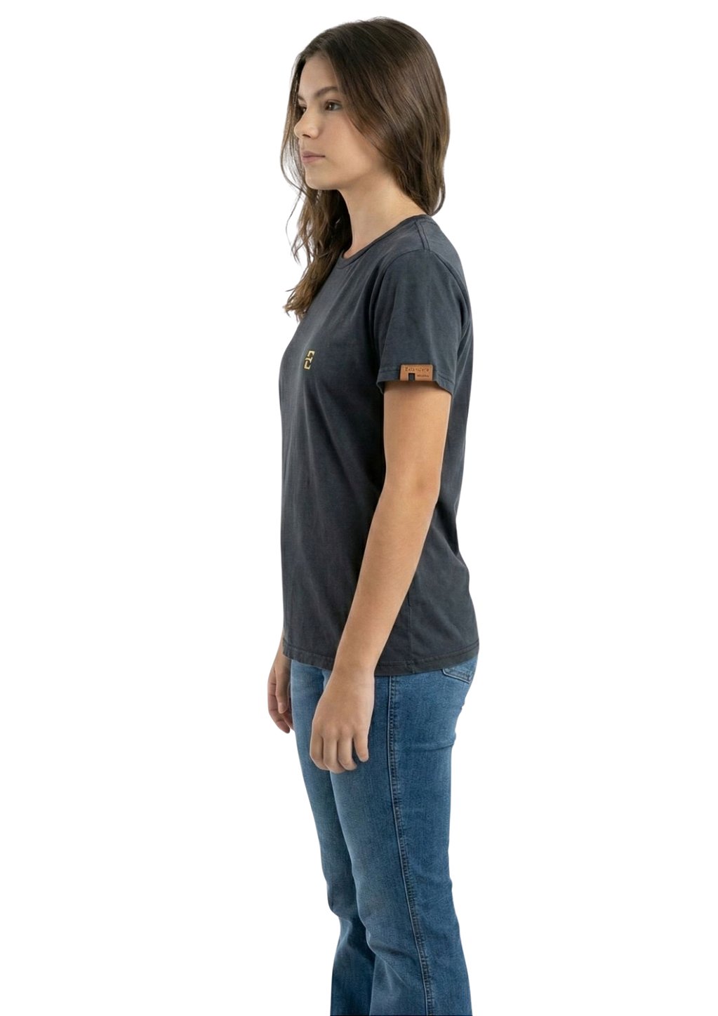 Camiseta Juvenil Unissex Estanciero Nossa Senhora Aparecida Feminina