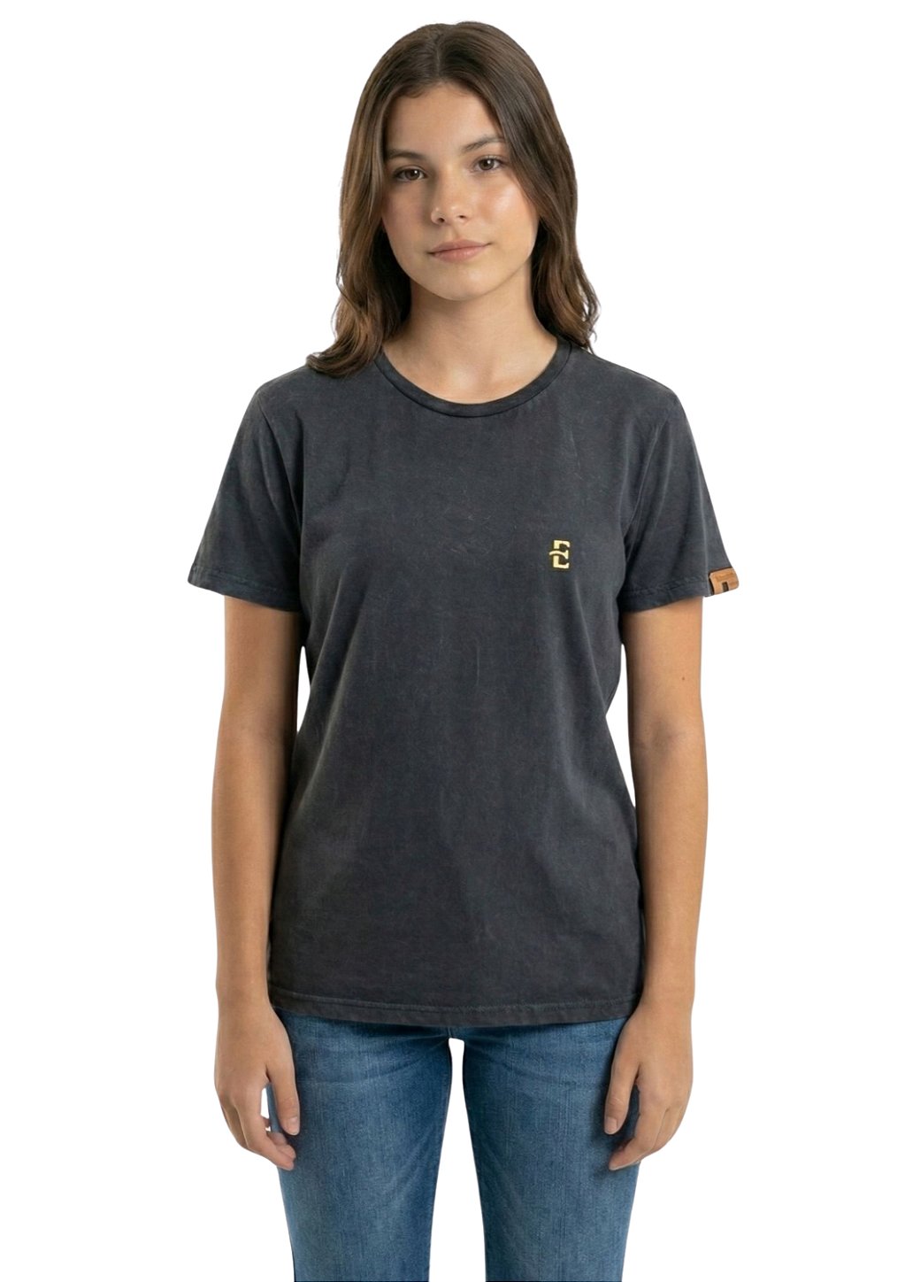 Camiseta Juvenil Unissex Estanciero Nossa Senhora Aparecida Feminina