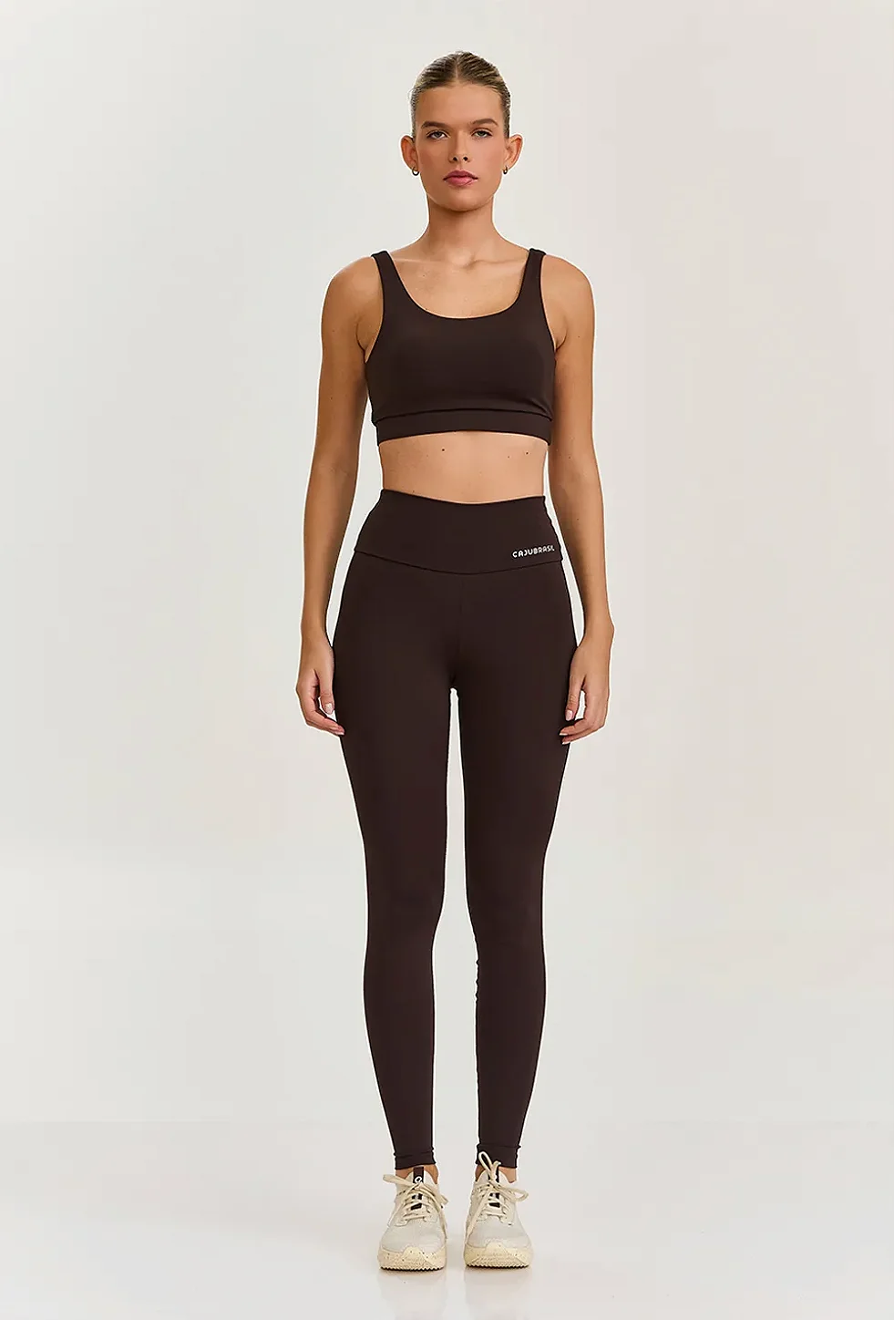 LEGGING LIPO SENSE CAJU - MARROM COFFE