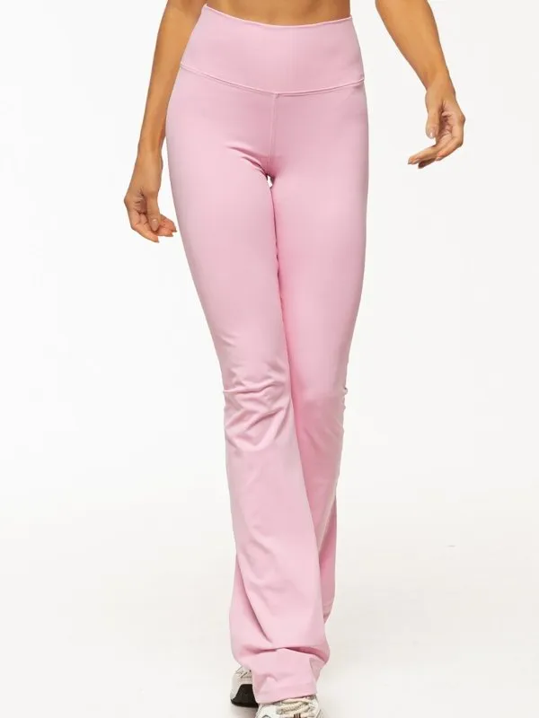 CALÇA FLARE SCULP - ROSA SOFT