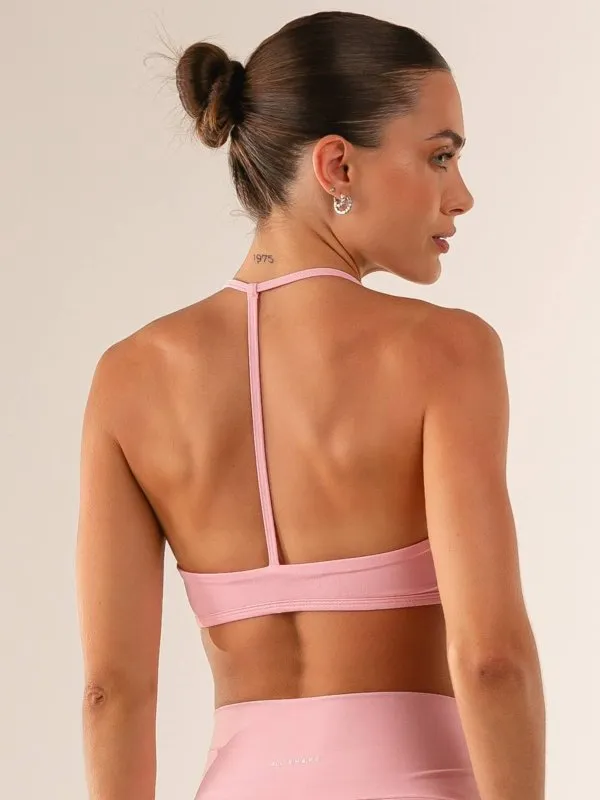 TOP ALÇAS FINAS - ROSA CLARO