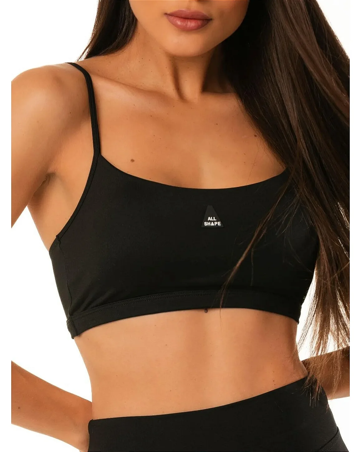 TOP DE ALCINHA - PRETO