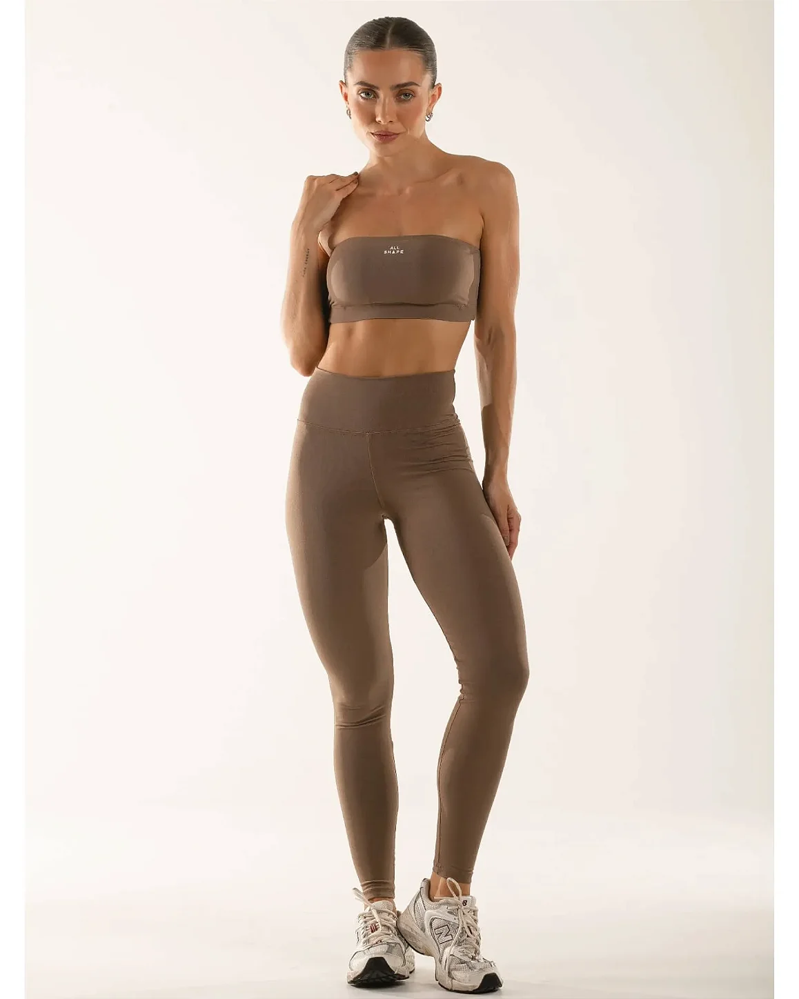 LEGGING CONFORT - MARROM ICED COFFEE