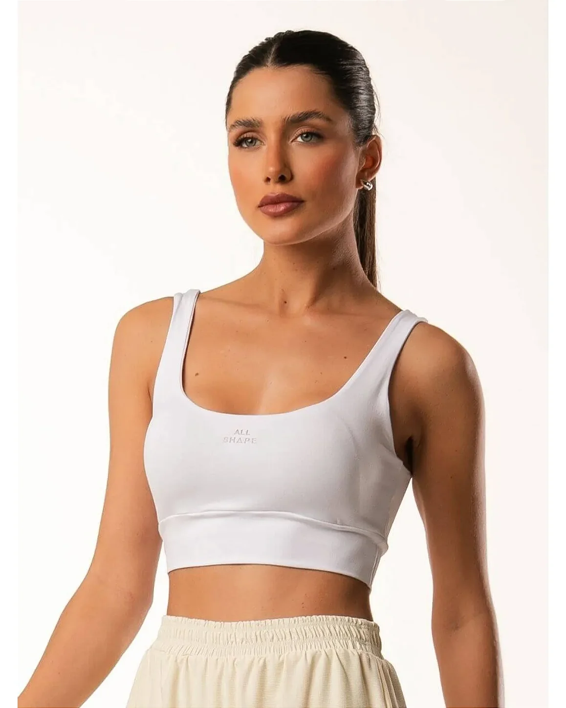 TOP REGATA ESSENCIAL CONFORT - BRANCO