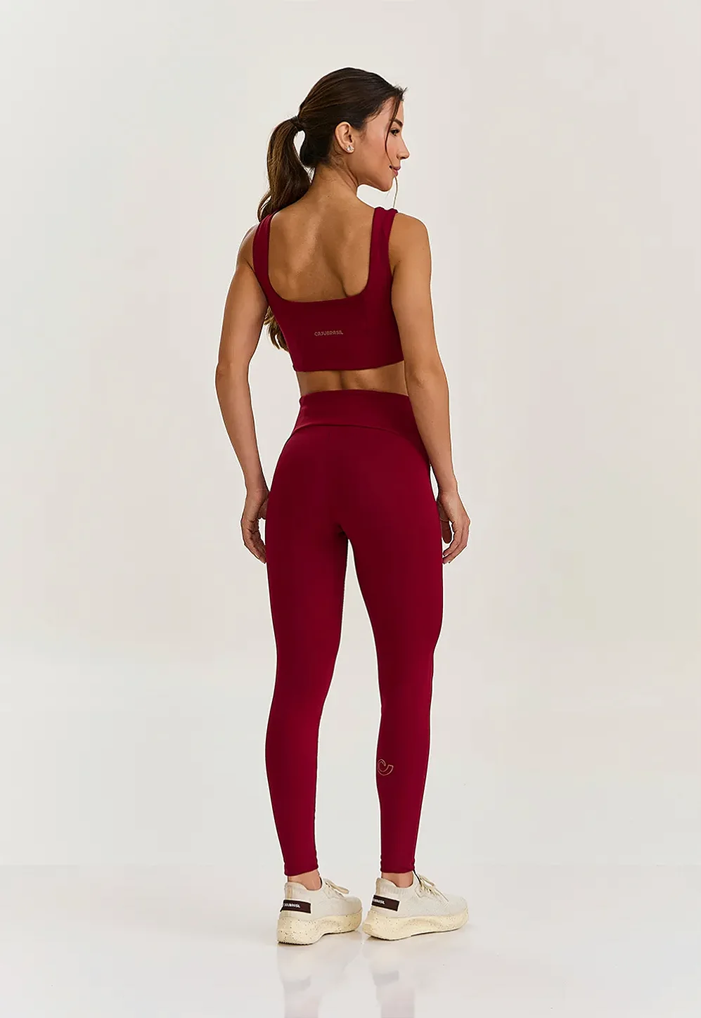 LEGGING HERO CAJU BRASIL - VERMELHO CARMIM