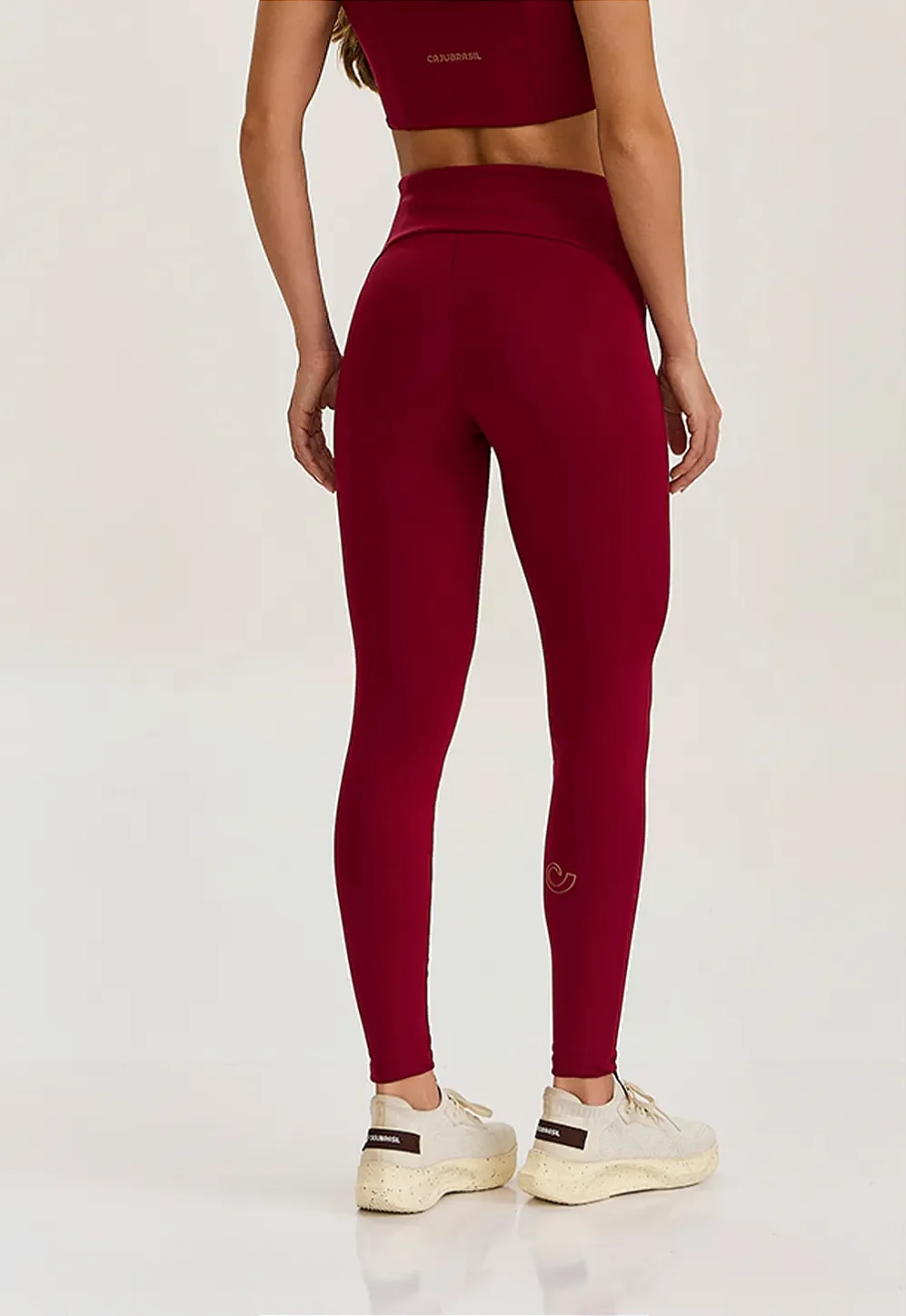 LEGGING HERO CAJU BRASIL - VERMELHO CARMIM