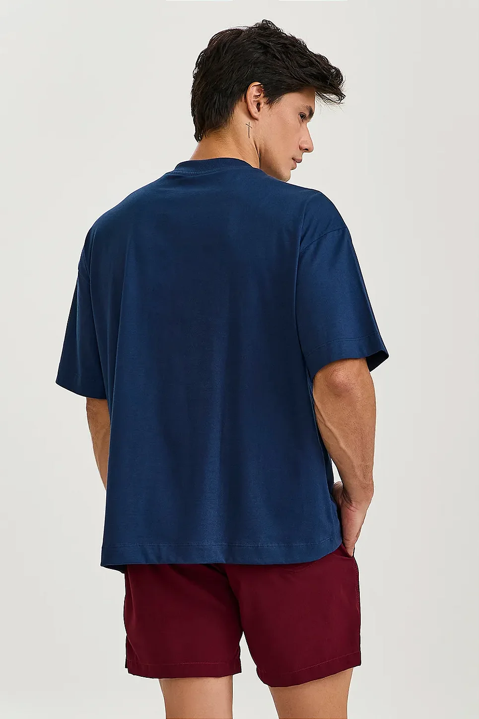 CAMISETA OVERSIZED CAJUBRASIL - AZUL MARINHO