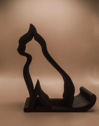 Suporte Para Celular De Mesa Formato Gatinhos Decorativo Top Variedades
