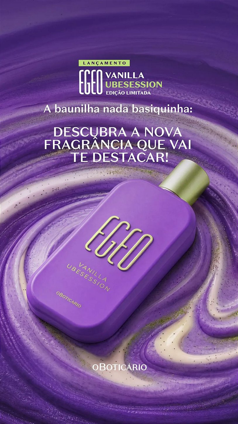Egeo Vanilla Ubesession Desodorante Colônia 90ml