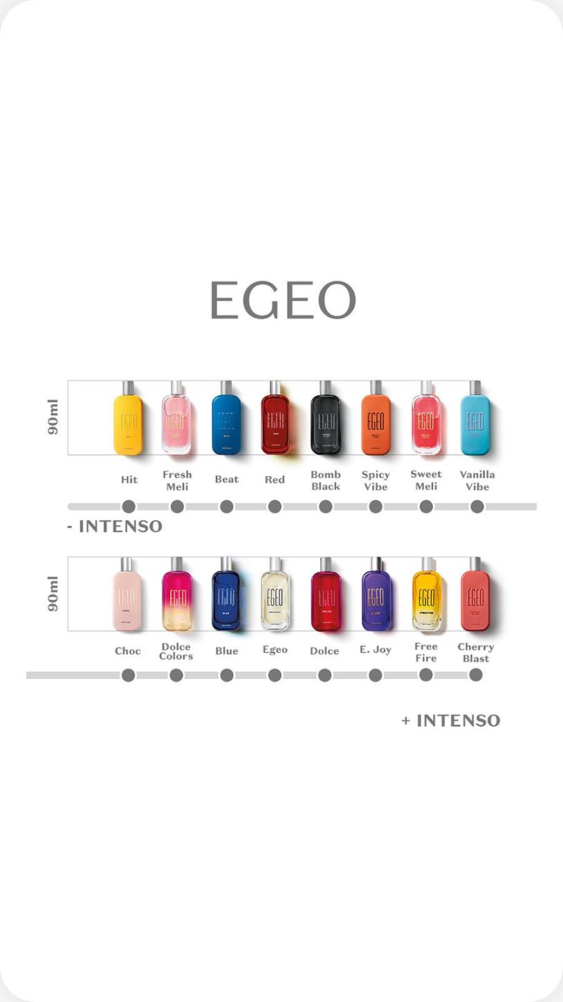 Egeo Choc Desodorante Colônia 90ml