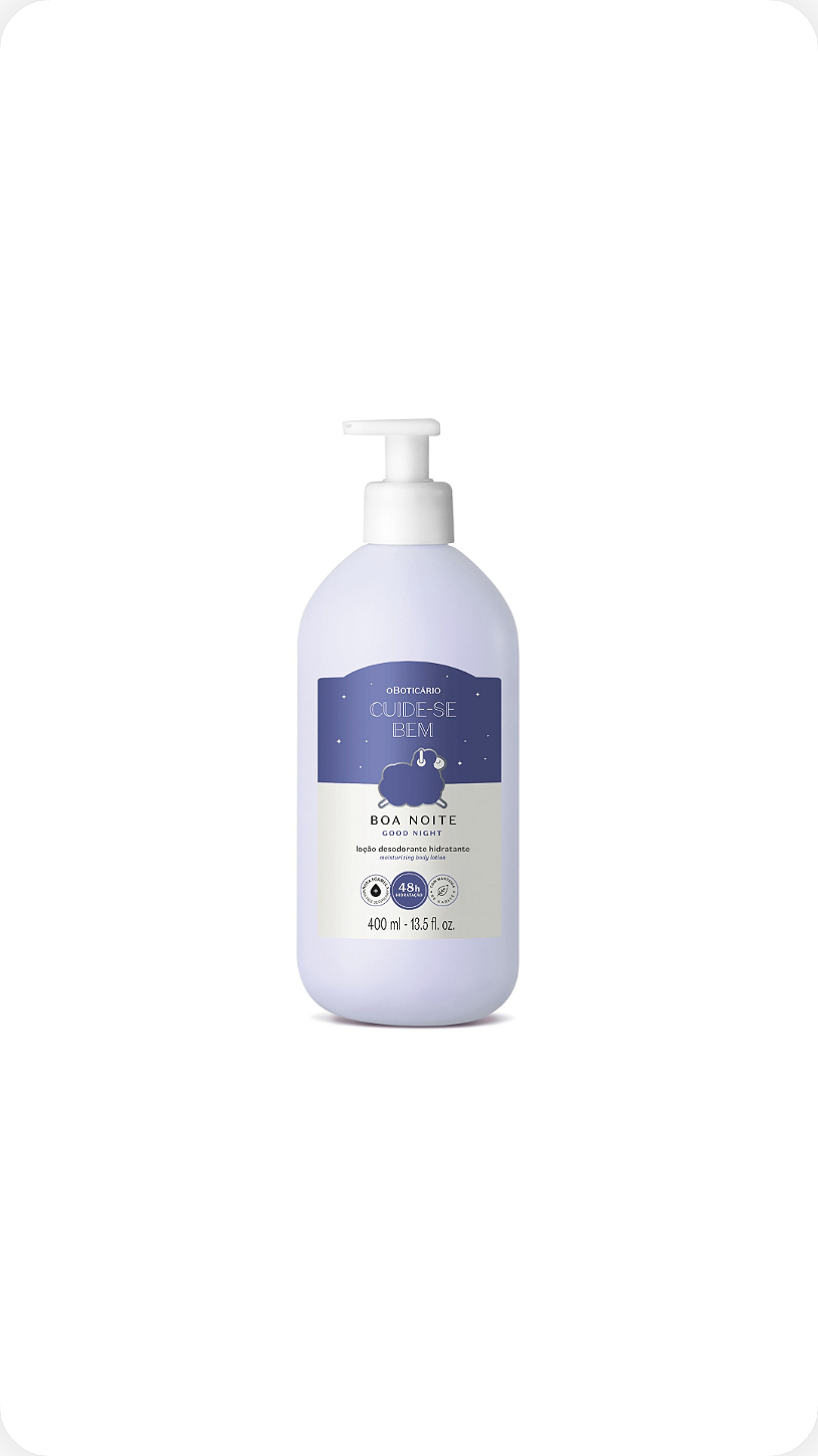 Loção Desodorante Hidratante Cuide-se Bem Boa Noite 400ml