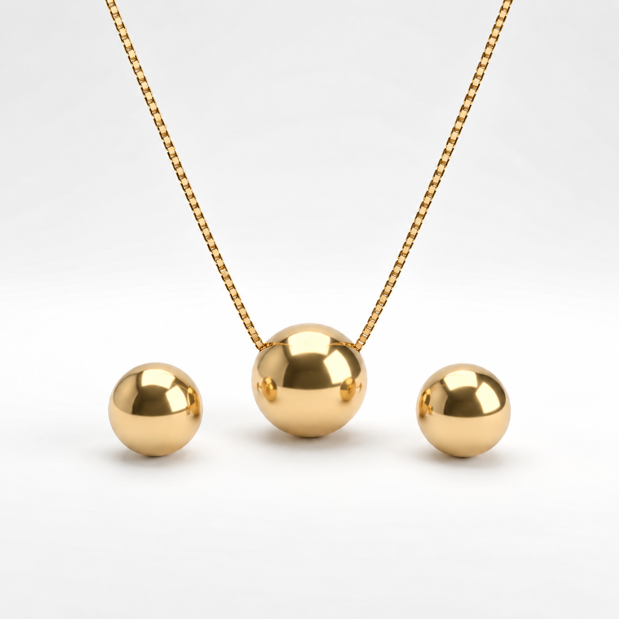 Conjunto Colar e Brinco Lumiéri