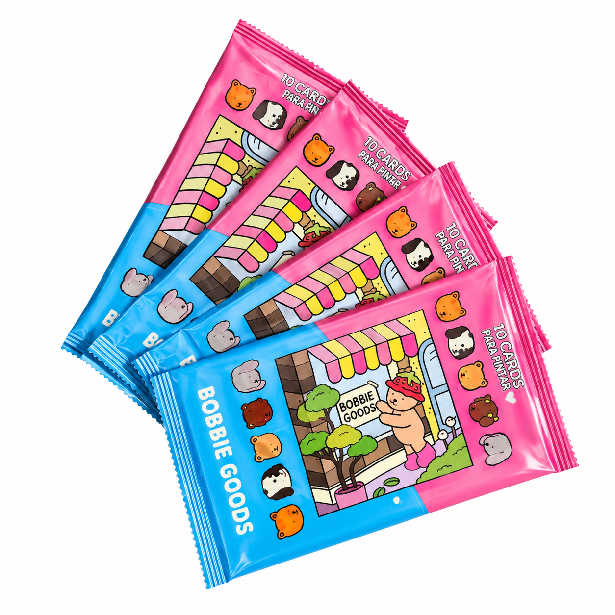 Cards de Pintar Bobbie Goods