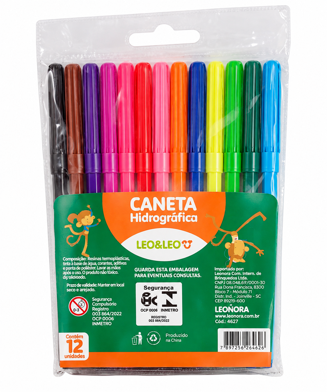 Canetinhas Hidrográficas 12 cores
