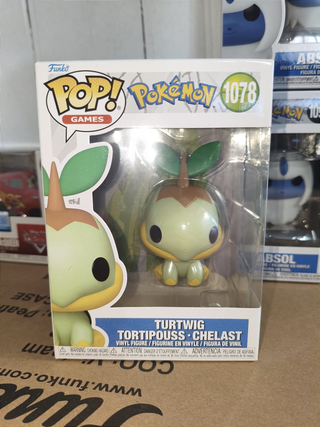 Funko Pop! Games: Pokémon Turtwig #1078
