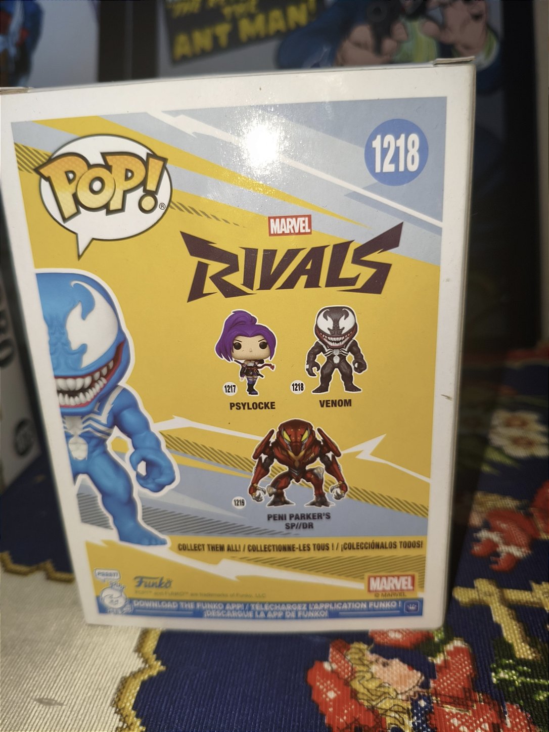 Funko Pop! Games: Venom Chase #1218- Marvel Rivals