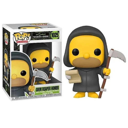 Funko Pop! Television: A Casa Da Árvore Dos Horrores Grim Reaper Homer #1025 - The Simpsons Treehouse Of Horror