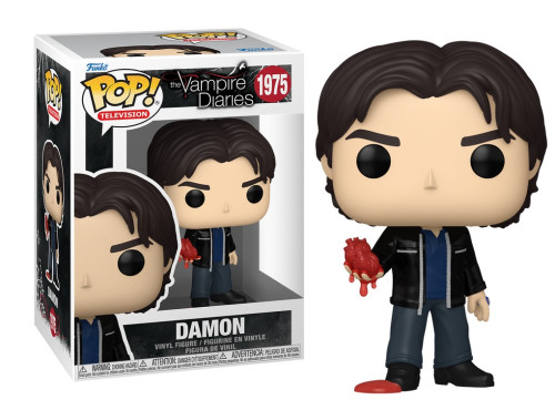 (PRÉ VENDA) Funko Pop! Television: The Vampire Diaries / Diarios De Um Vampiro Damon Salvatore #1975