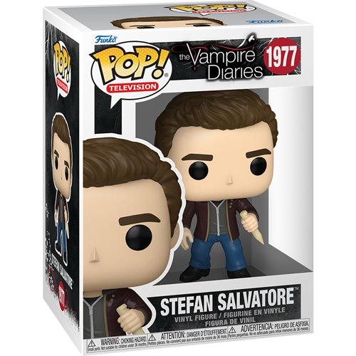 (PRÉ VENDA) Funko Pop! Television: The Vampire Diaries / Diarios De Um Vampiro Stevan Salvatore #1977