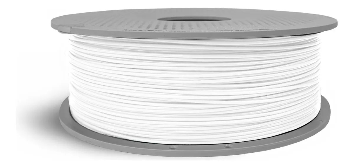 Filamento PLA Bambu Lab Lite Branco 1kg 1,75mm com Carretel