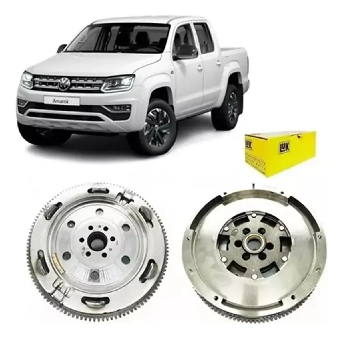Volante Bimassa Vw Amarok 2.0 16v Diesel 2010 A 2021