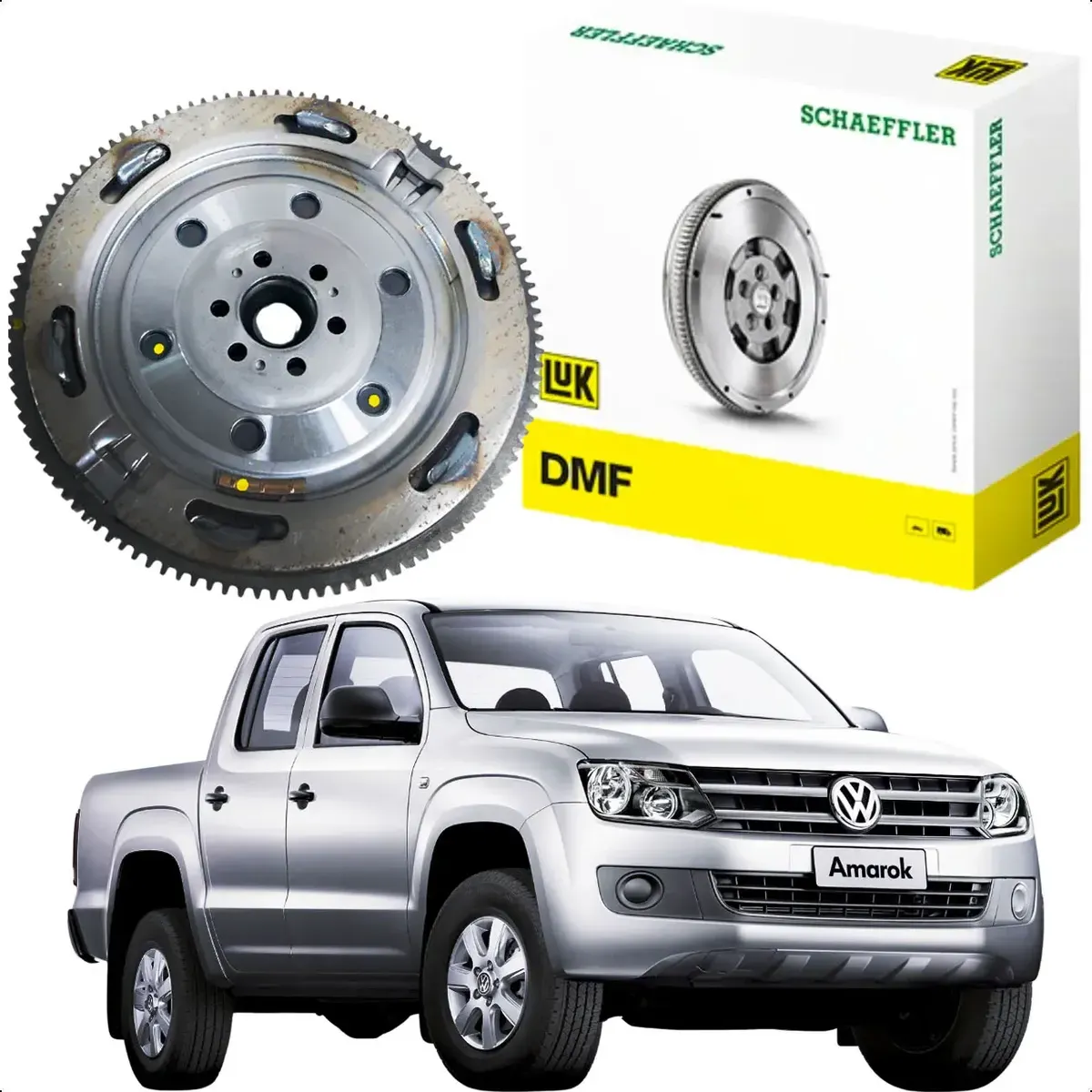 Volante Bimassa Vw Amarok 2.0 16v Diesel 2010 A 2021