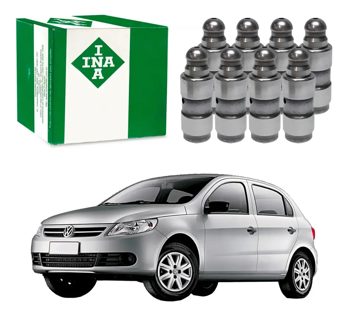 Jogo Tucho Motor Ina Fox Gol G5 G6 G7 1.0 1.6 8v Ea111