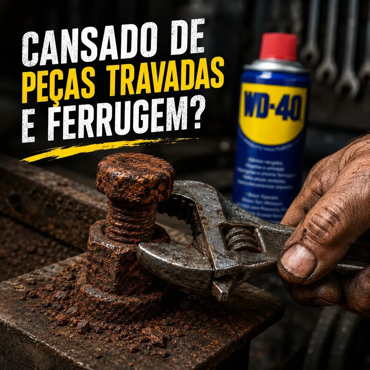Kit 3 Wd40 Spray Produto Multiuso Lubrifica Desengripante 300ml