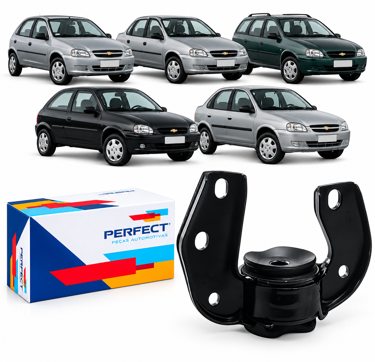 Suporte Barra Tensora Esquerdo Celta Corsa Prisma Perfect