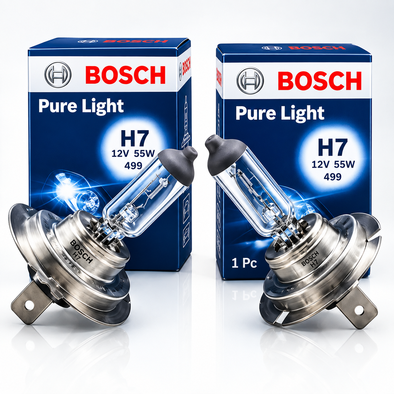 Kit 2 Lâmpada H7 12V 55W Pure Light Bosch Original