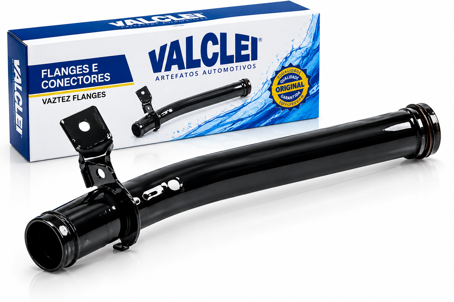 Tubo Agua Refrigeração Motor Fiat Fire 1.0 1.3 1.4 Valclei