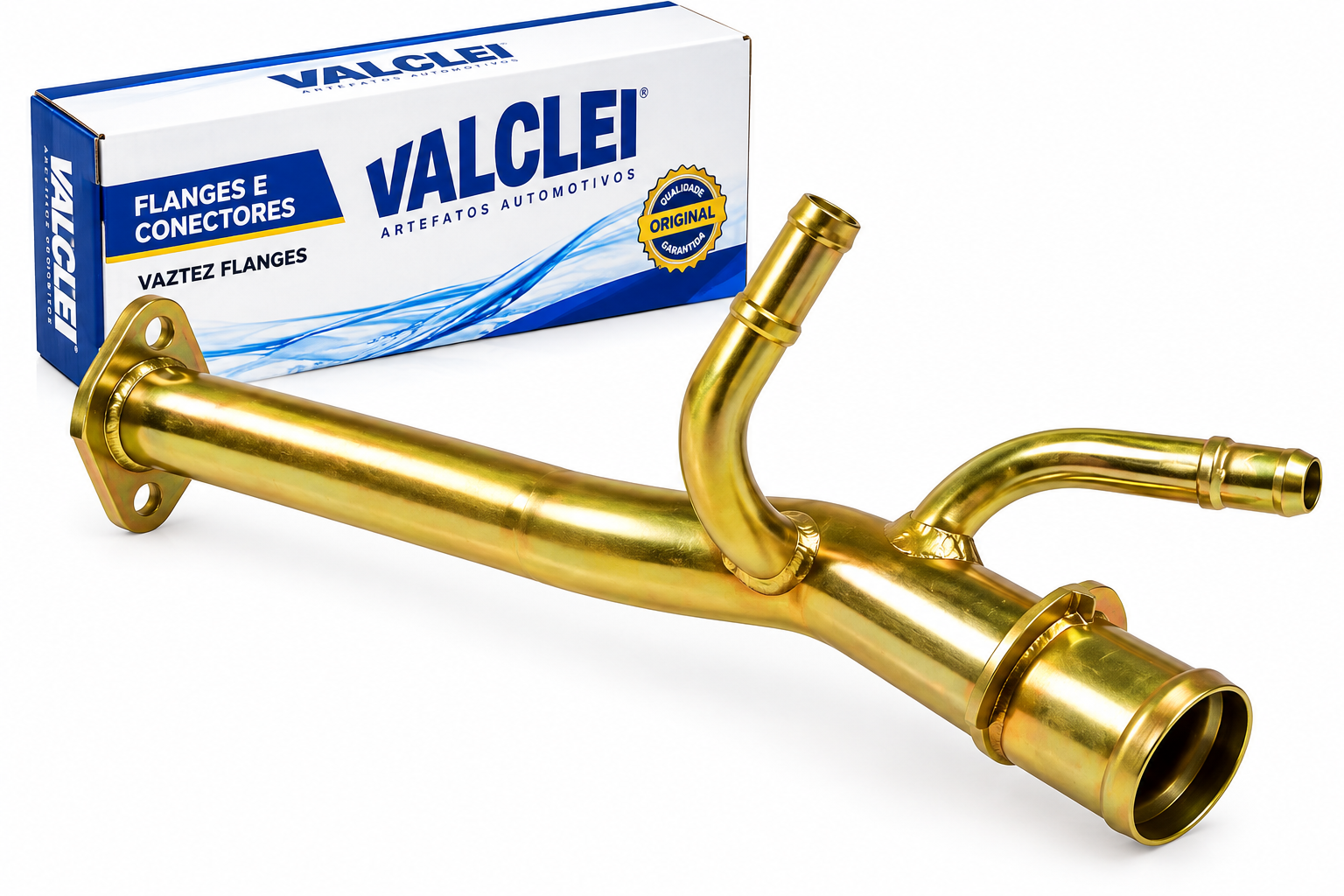 Tubo de Fluxo de Água Refrigeração Fiat Palio Siena Strada 1.0 1.5 Com Ar - Valclei